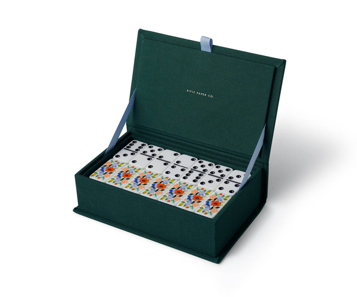 Strawberry Fields Dominoes Set - Merry PigletsRifle Paper Co.