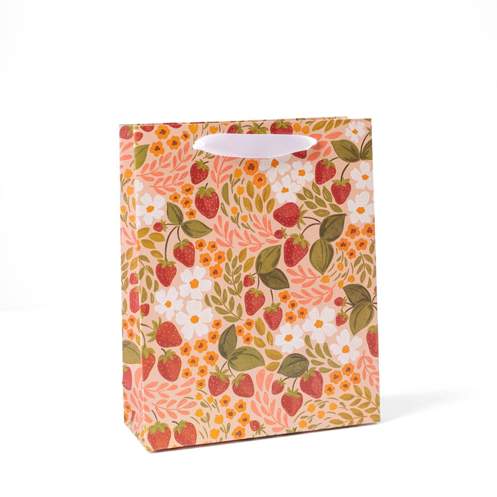 Strawberry Patch Gift Bag - Merry PigletsElyse Breanne Design
