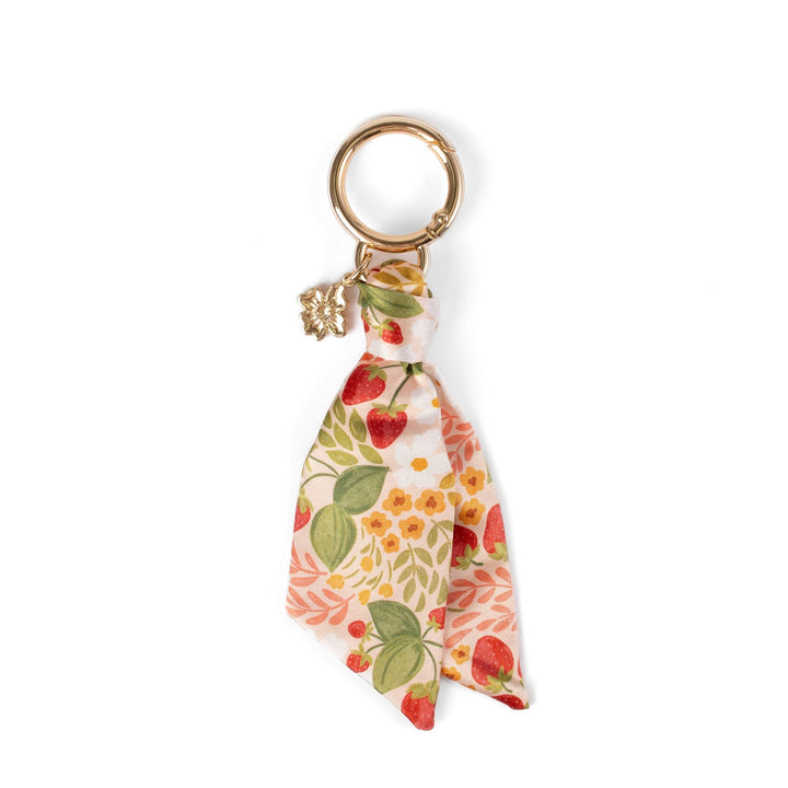 Strawberry Patch Satin Keychain - Merry PigletsElyse Breanne Design