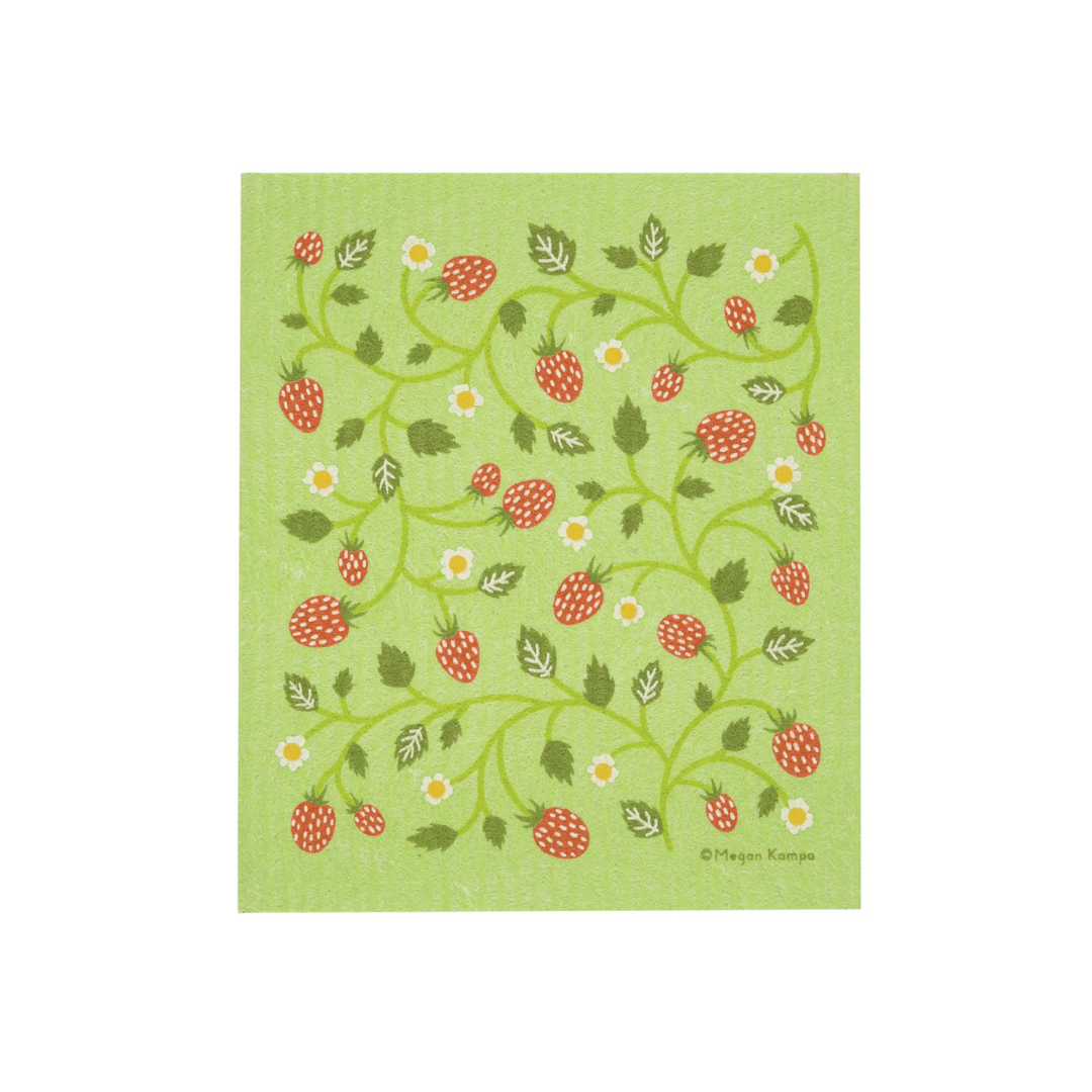 Strawberry Patch Swedish Dishcloth - Merry PigletsCose Nuove