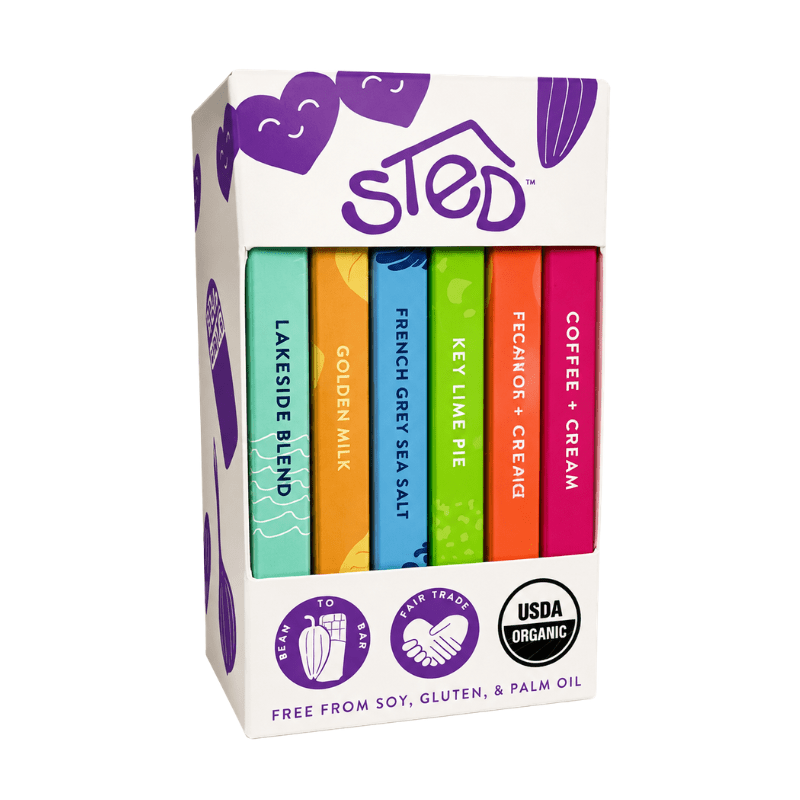 Summer Collection Mini Chocolate Bar Pack - Merry PigletsSted Foods