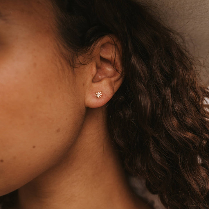 Sun & Moon Gold Earrings - Merry PigletsJaxKelly