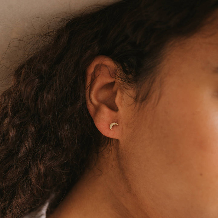Sun & Moon Gold Earrings - Merry PigletsJaxKelly
