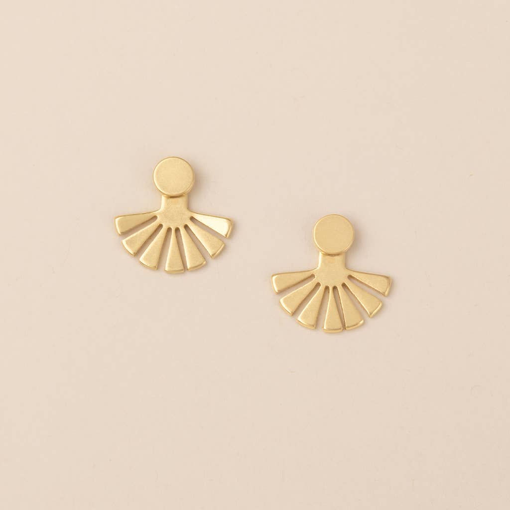 Sunburst Gold Earrings - Merry PigletsScout Curated Wears