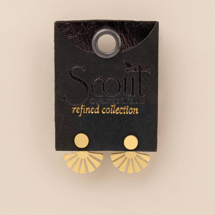 Sunburst Gold Earrings - Merry PigletsScout Curated Wears