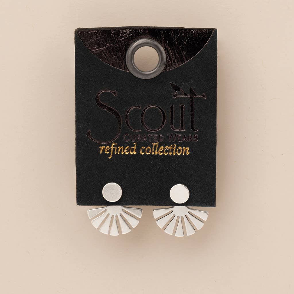 Sunburst Silver Earrings - Merry PigletsScout Curated Wears