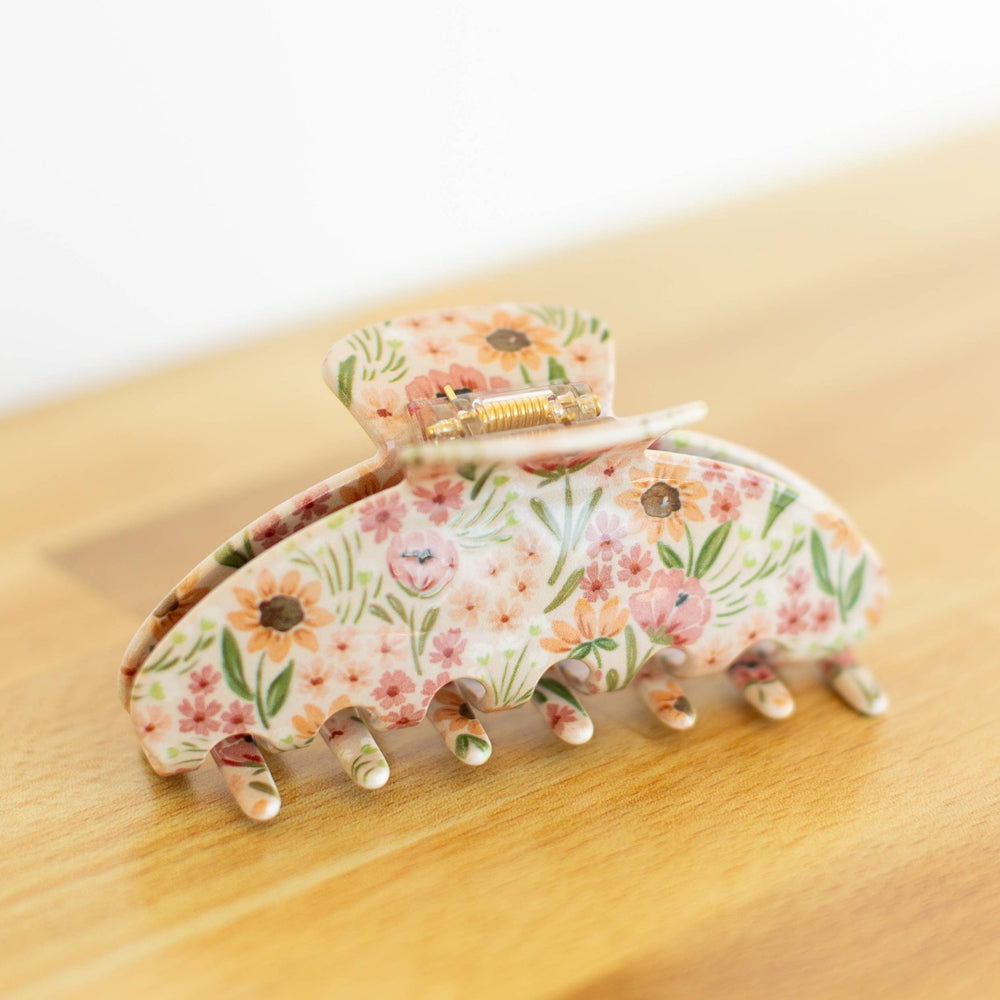 Sunny Poppies Floral Claw Clip - Merry PigletsElyse Breanne Design