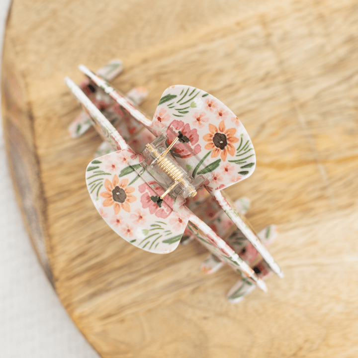 Sunny Poppies Floral Claw Clip - Merry PigletsElyse Breanne Design