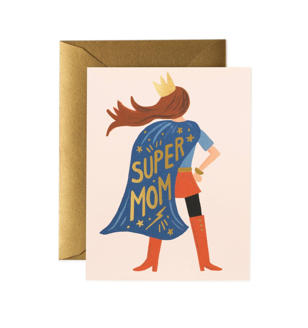 Super Mom Greeting Card - Merry PigletsRifle Paper Co.