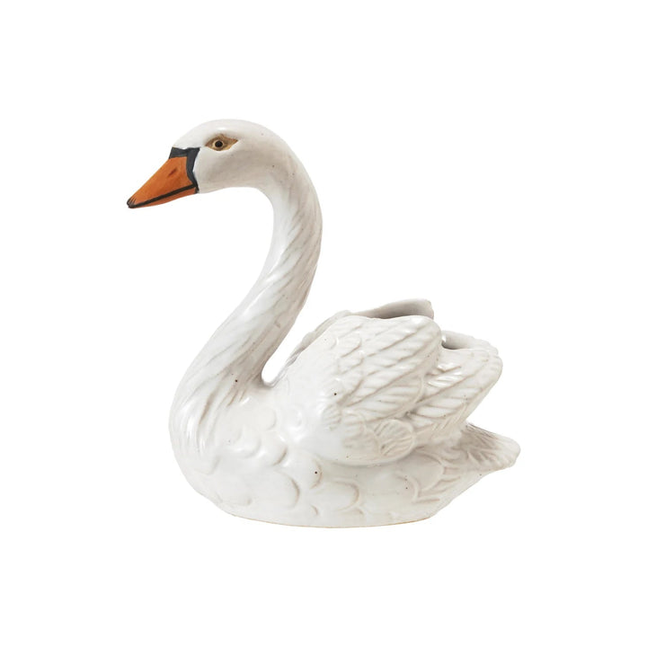 Swan Toothpick Holder - Merry PigletsCreative Co - Op