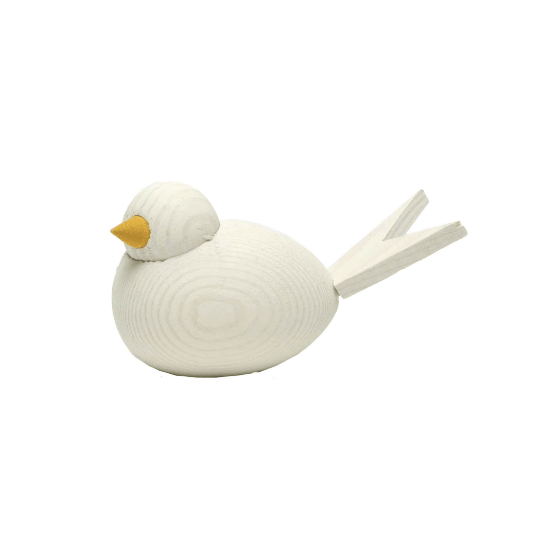 Swedish Wooden Bird - Merry PigletsCose Nuove