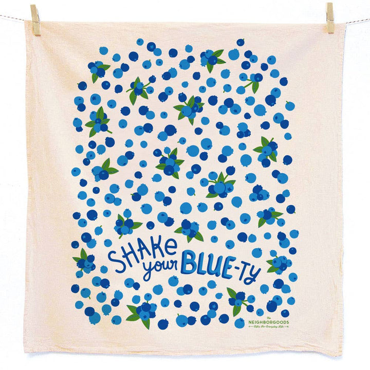 Sweet Basil + Blueberry Tea Towel Set - Merry PigletsThe Neighborgoods