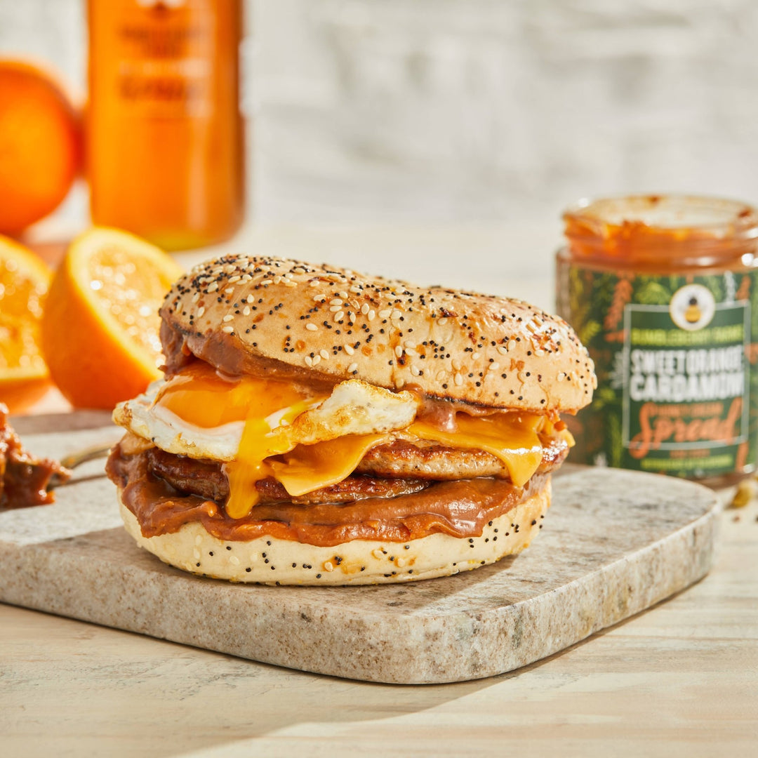Sweet Orange Cardamom Honey Cream Spread - Merry PigletsBumbleberry Farms