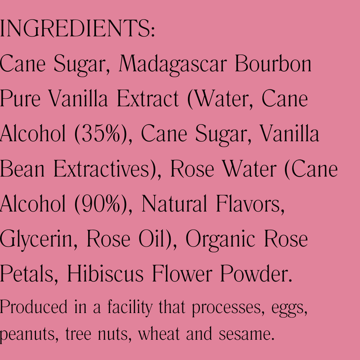 Sweet Rose Cocktail Cubes - Merry PigletsFLOUWER CO.