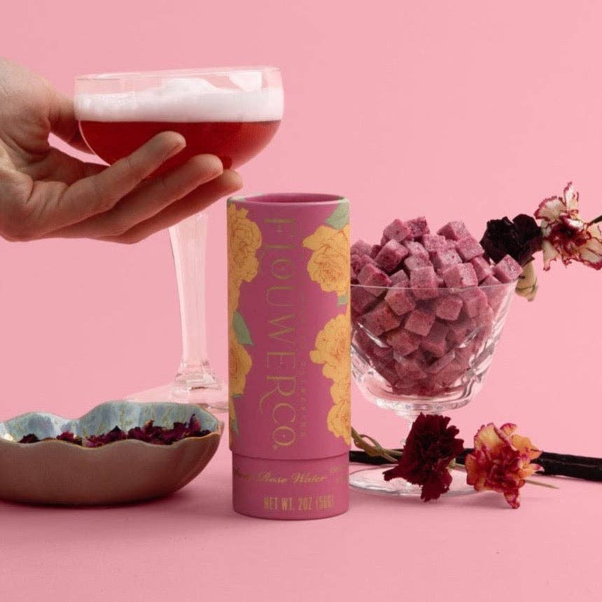 Sweet Rose Cocktail Cubes - Merry PigletsFLOUWER CO.
