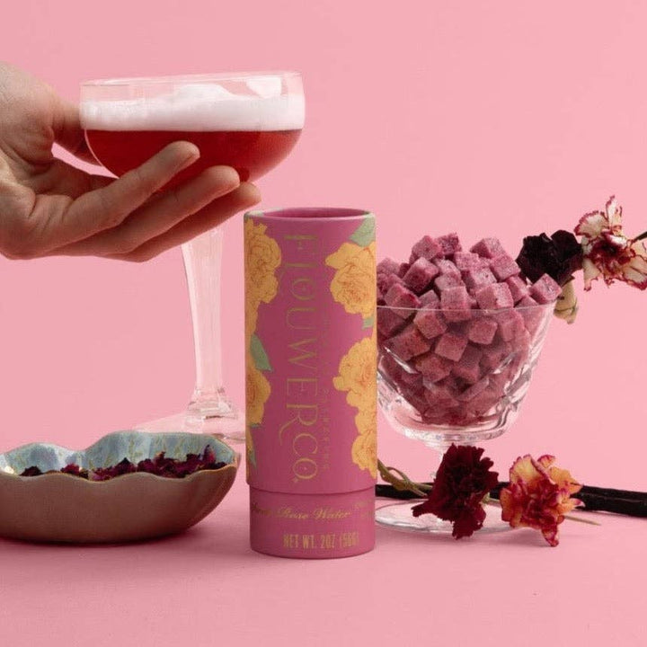 Sweet Rose Cocktail Cubes - Merry PigletsFLOUWER CO.
