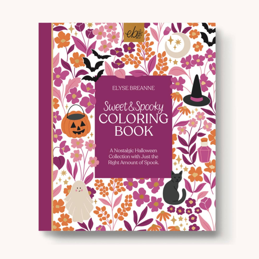 Sweet & Spooky Coloring Book - Merry PigletsElyse Breanne Design