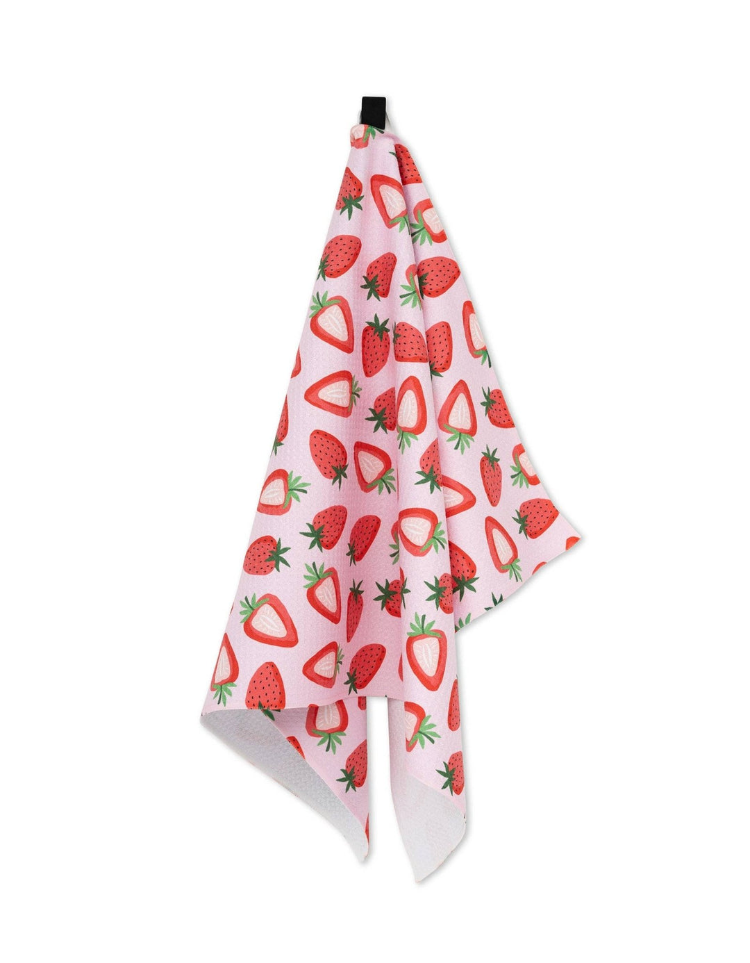 Sweet Strawberry Geometry Tea Towel - Merry PigletsGeometry