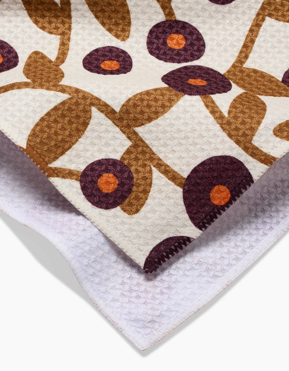 Swirling Vines Geometry Tea Towel - Merry PigletsGeometry