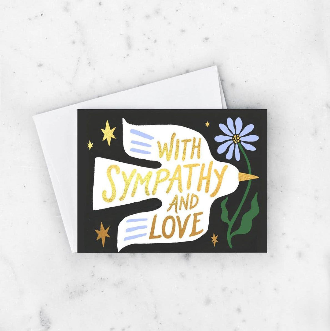 Sympathy Dove Greeting Card - Merry PigletsIdlewild Co.