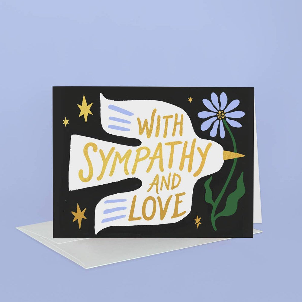 Sympathy Dove Greeting Card - Merry PigletsIdlewild Co.