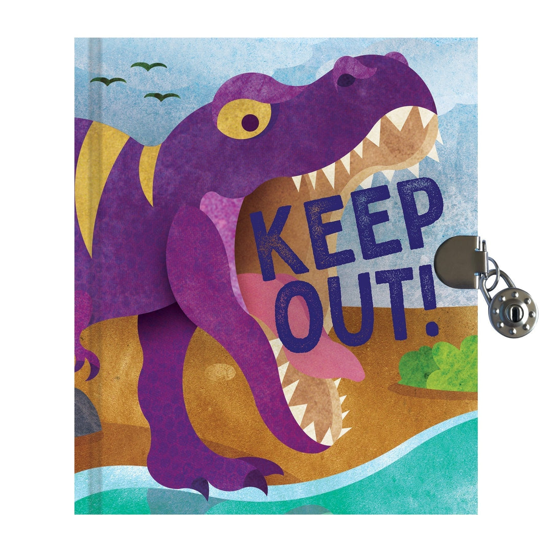 T - Rex Locked Diary - Merry PigletsMudpuppy