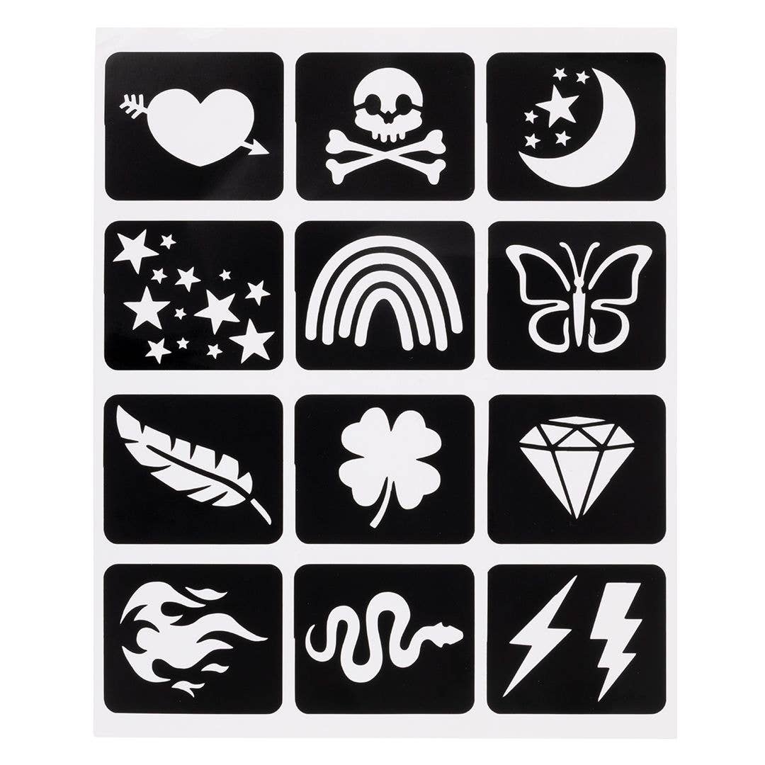 Tattoo Flair Metallic Markers - Merry PigletsSNIFTY