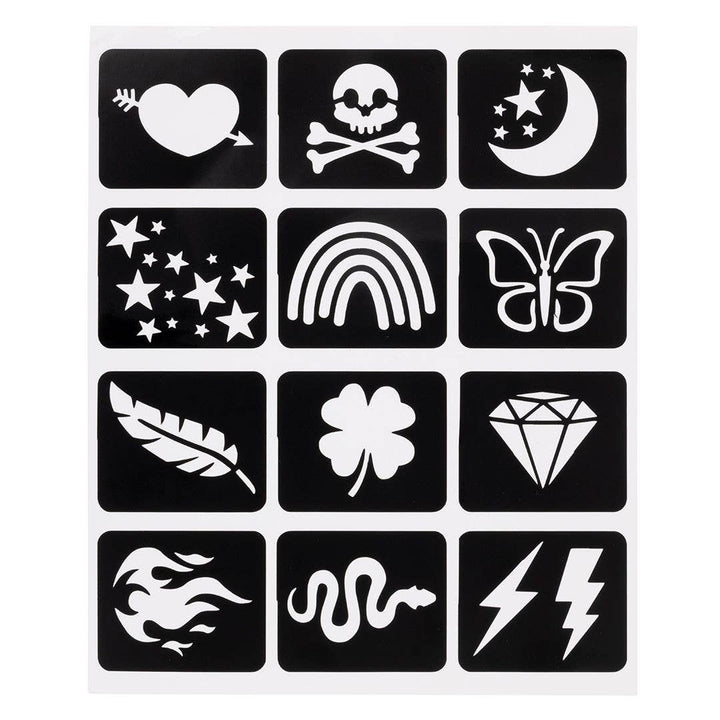 Tattoo Flair Metallic Markers - Merry PigletsSNIFTY