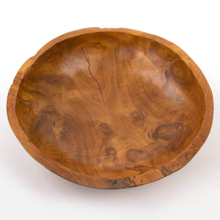 Teakwood Bowl - Merry PigletsAndaluca
