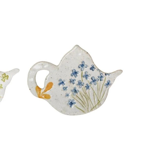 Teapot Teabag Holder - Merry PigletsCreative Co - Op