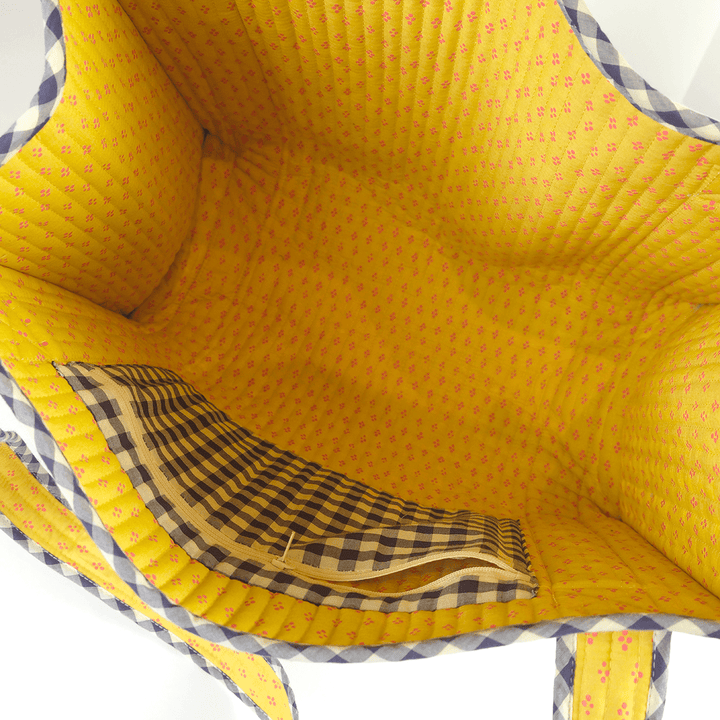 Teddy Quilted Tote - Merry PigletsHandker Bandanas