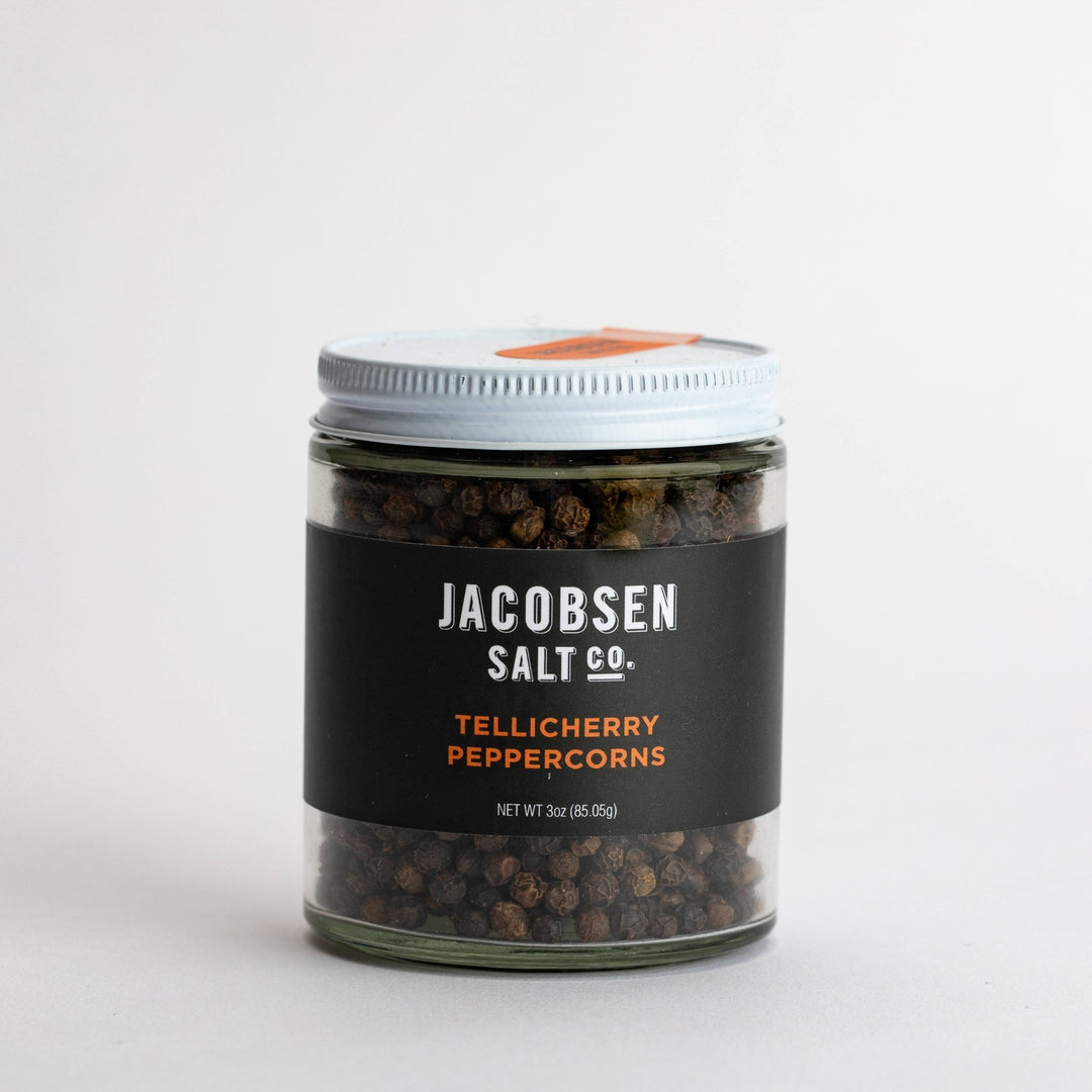 Tellicherry Peppercorns - Merry PigletsJacobsen Salt Co.