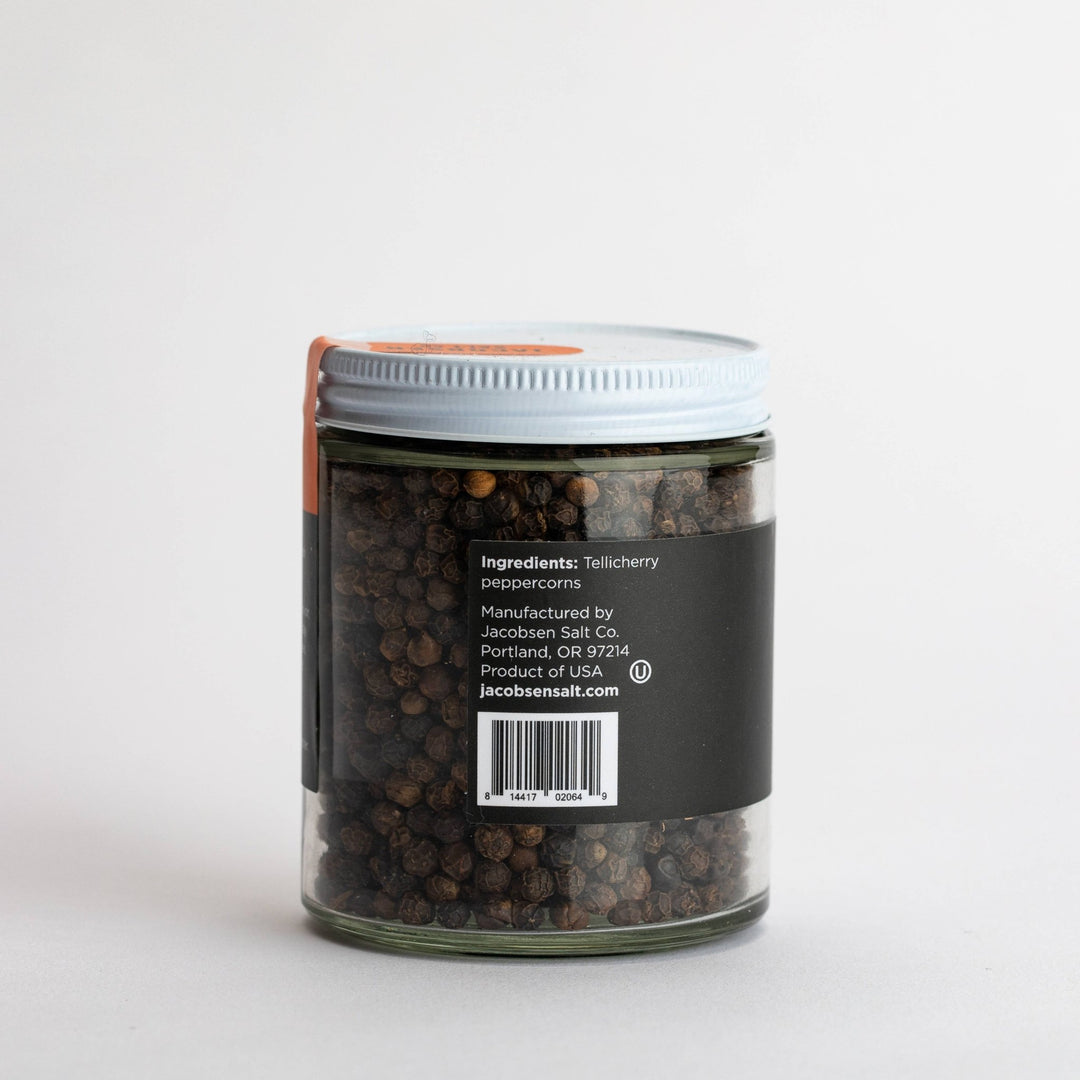 Tellicherry Peppercorns - Merry PigletsJacobsen Salt Co.