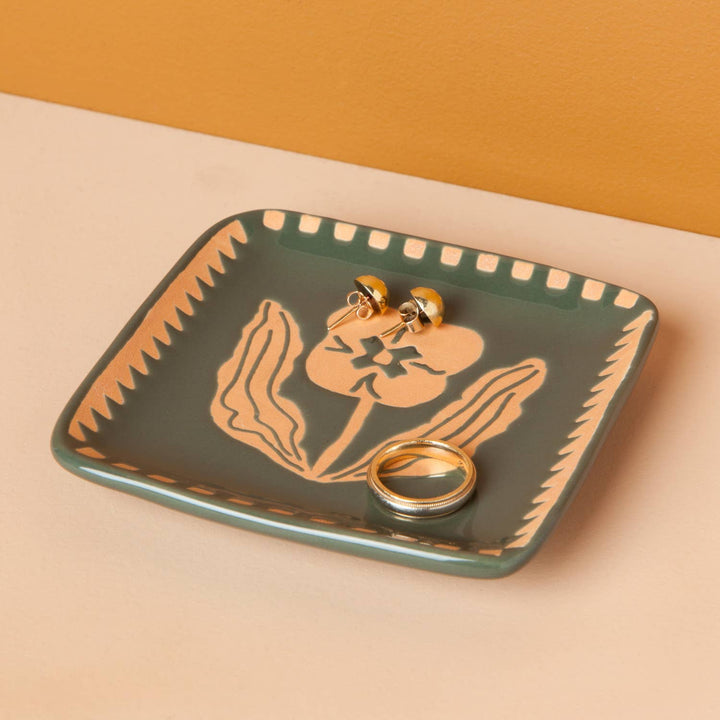 Teppi Imprint Trinket Tray - Merry PigletsDanica Studio
