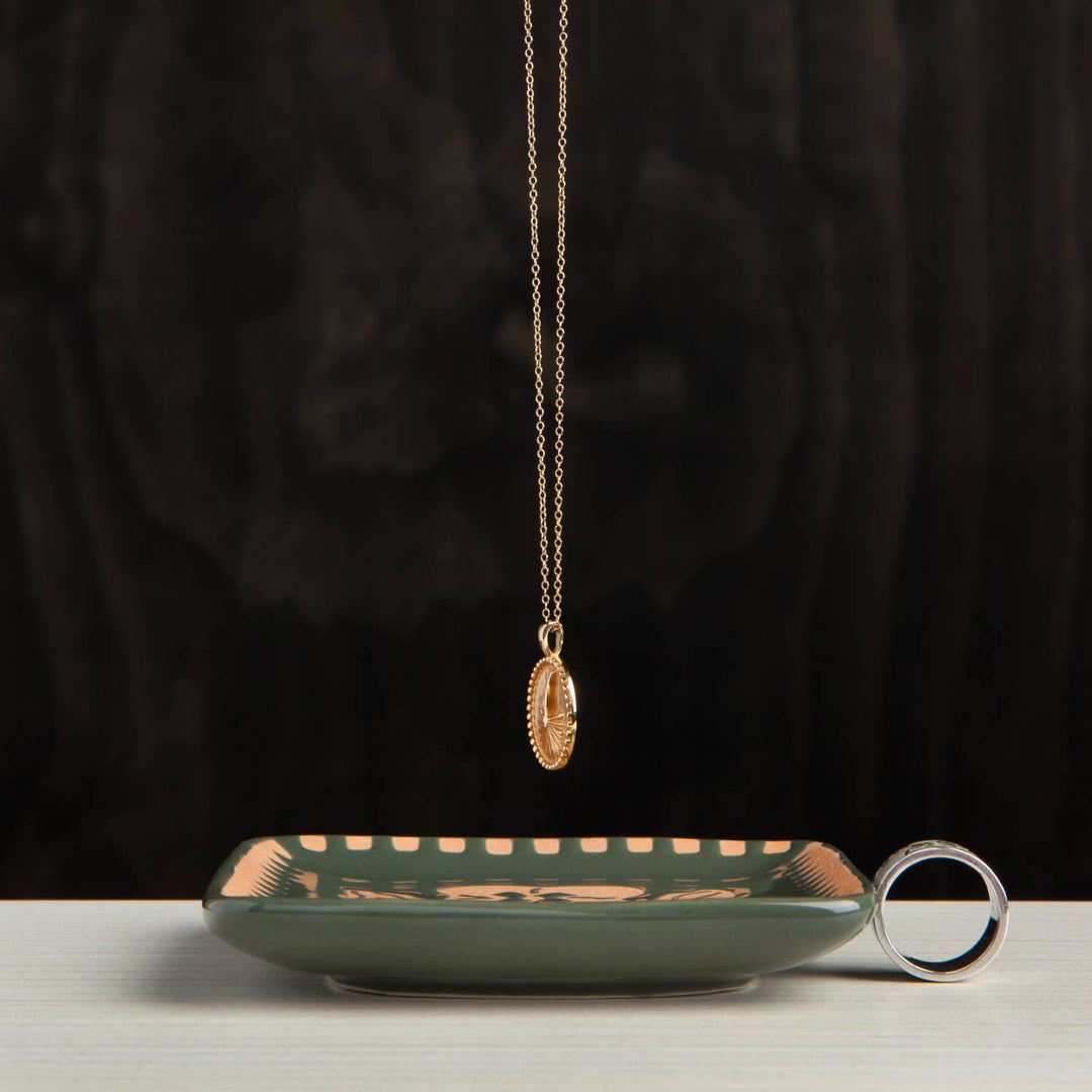 Teppi Imprint Trinket Tray - Merry PigletsDanica Studio