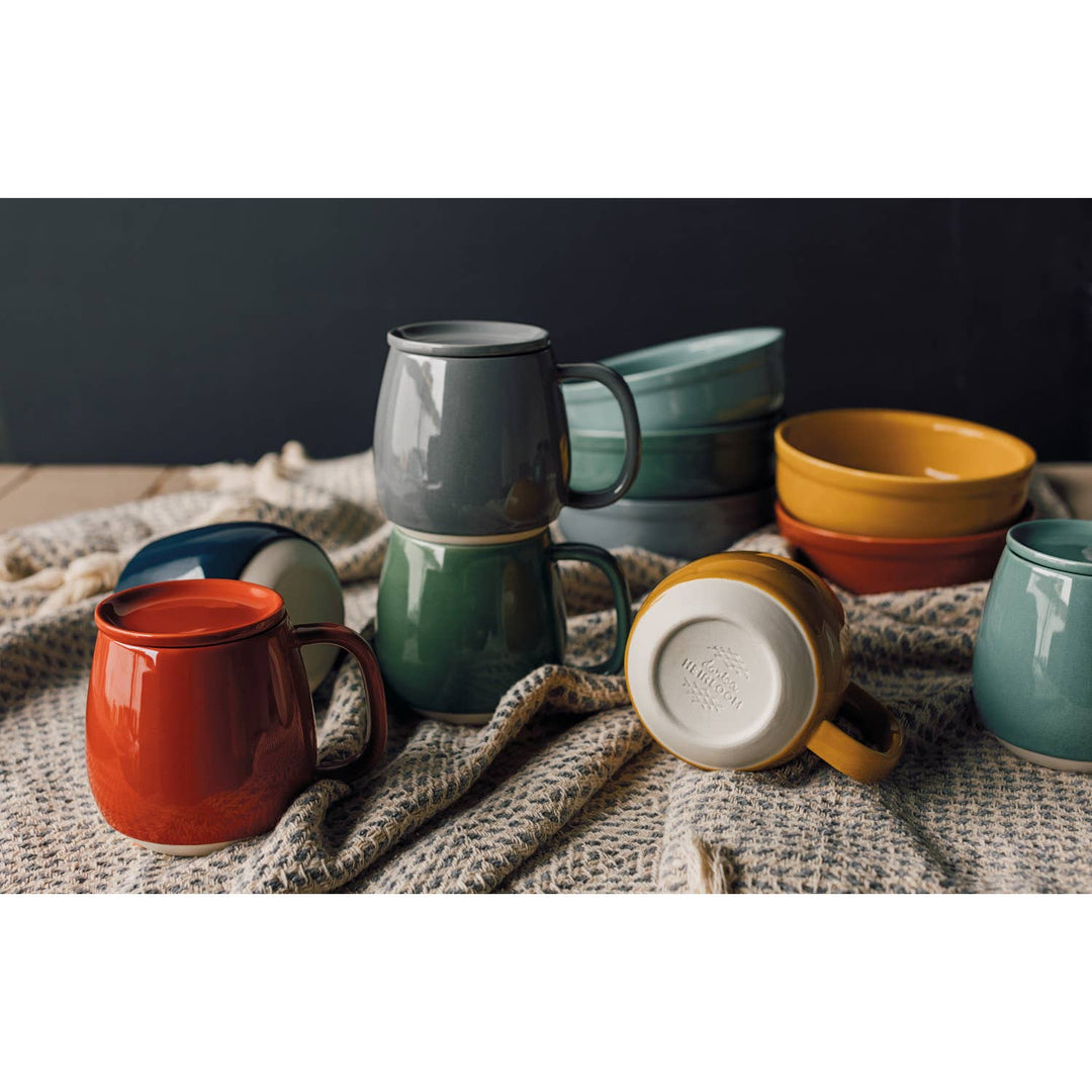 Terracotta Tint Mug - Merry PigletsDanica Heirloom
