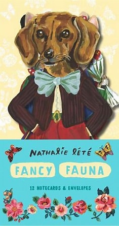 Fancy Fauna Notecards - Merry Piglets