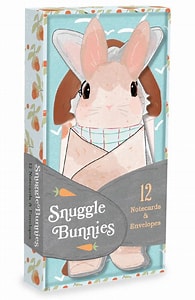 Snuggle Bunnies Notecards - Merry Piglets