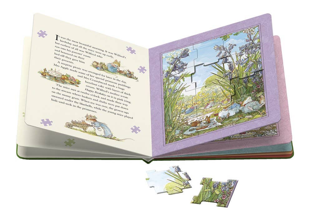 The Brambly Hedge Jigsaw Book - Merry PigletsHarperCollins