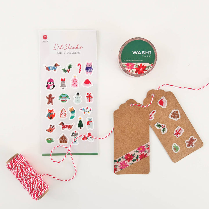 Tiny Joys Washi Stickers - Merry PigletsGirl of All Work