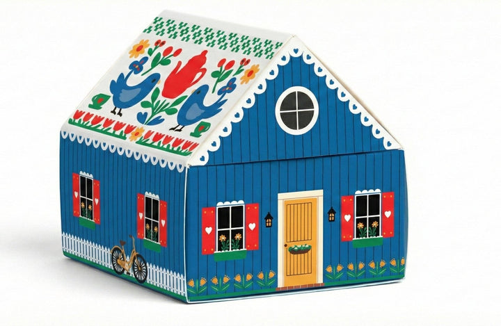 Tiny Living Blue Matchbox Cottage - Merry PigletsKalastyle Soap Co.