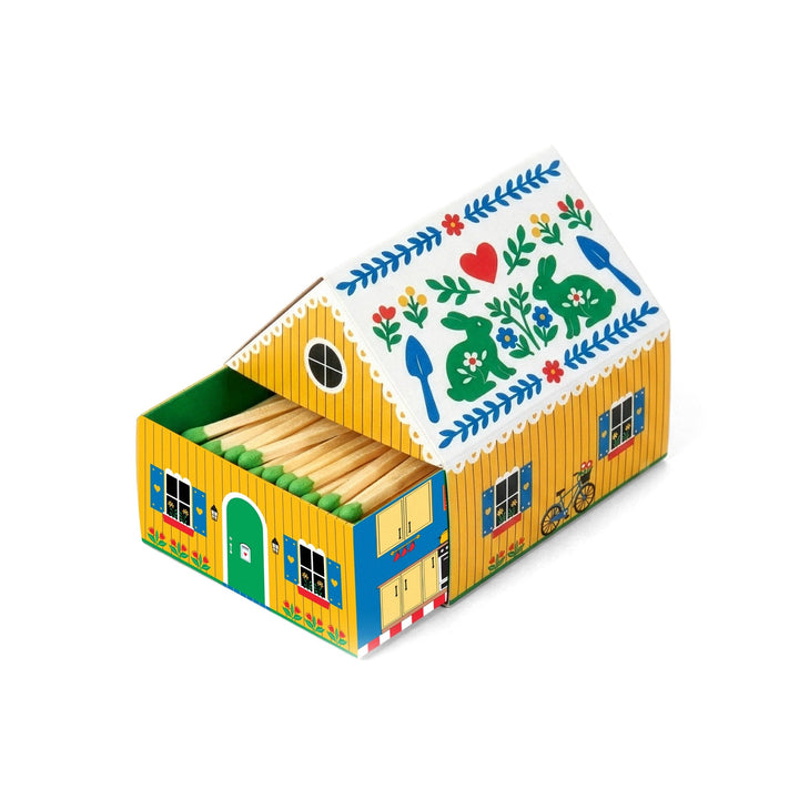Tiny Living Yellow Matchbox Cottage - Merry PigletsKalastyle Soap Co.
