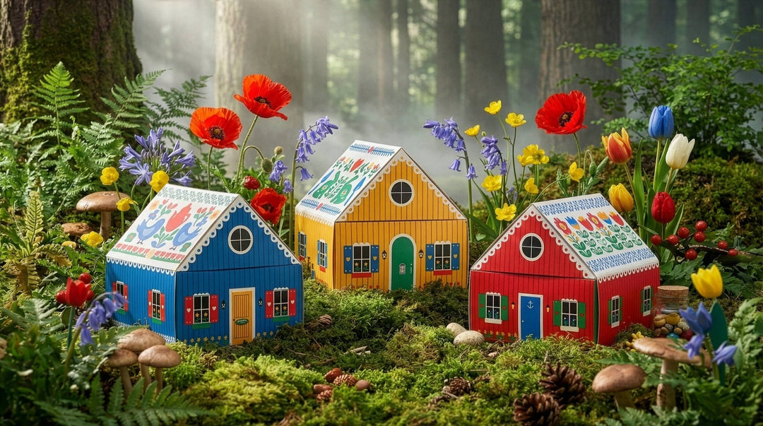 Tiny Living Yellow Matchbox Cottage - Merry PigletsKalastyle Soap Co.
