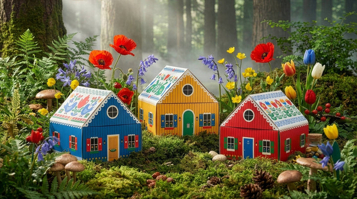 Tiny Living Yellow Matchbox Cottage - Merry PigletsKalastyle Soap Co.