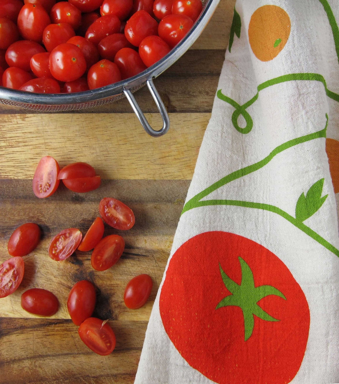 Tomato + Basil Tea Towel Set - Merry PigletsThe Neighborgoods