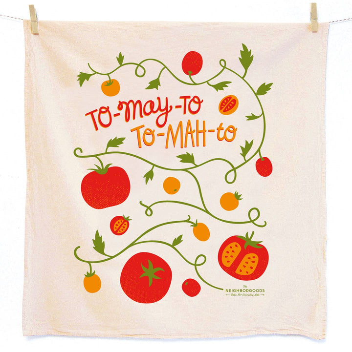 Tomato + Basil Tea Towel Set - Merry PigletsThe Neighborgoods