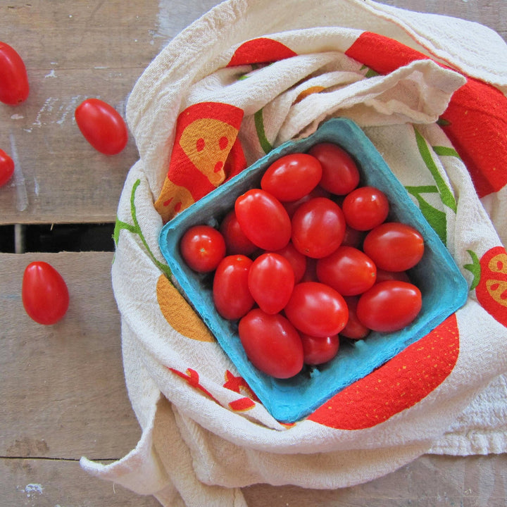 Tomato + Basil Tea Towel Set - Merry PigletsThe Neighborgoods