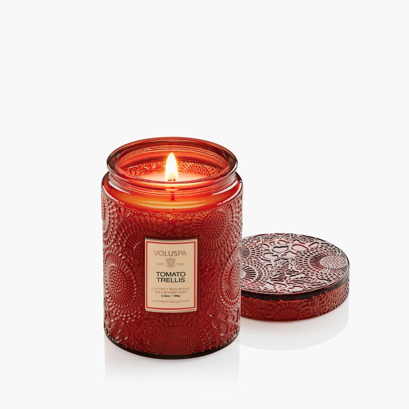Tomato Trellis Small Jar Candle - Merry PigletsVoluspa
