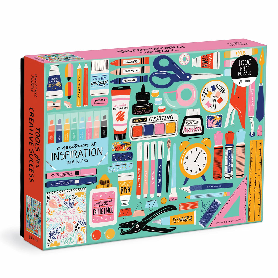 Tools for Creative Success 1000 Piece Puzzle - Merry PigletsChronicle Books