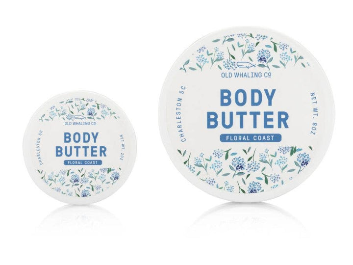 Travel Size Floral Coast Body Butter - Merry PigletsOld Whaling Company
